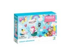 Puzzle 30 Unicorn adventures -  - książka
