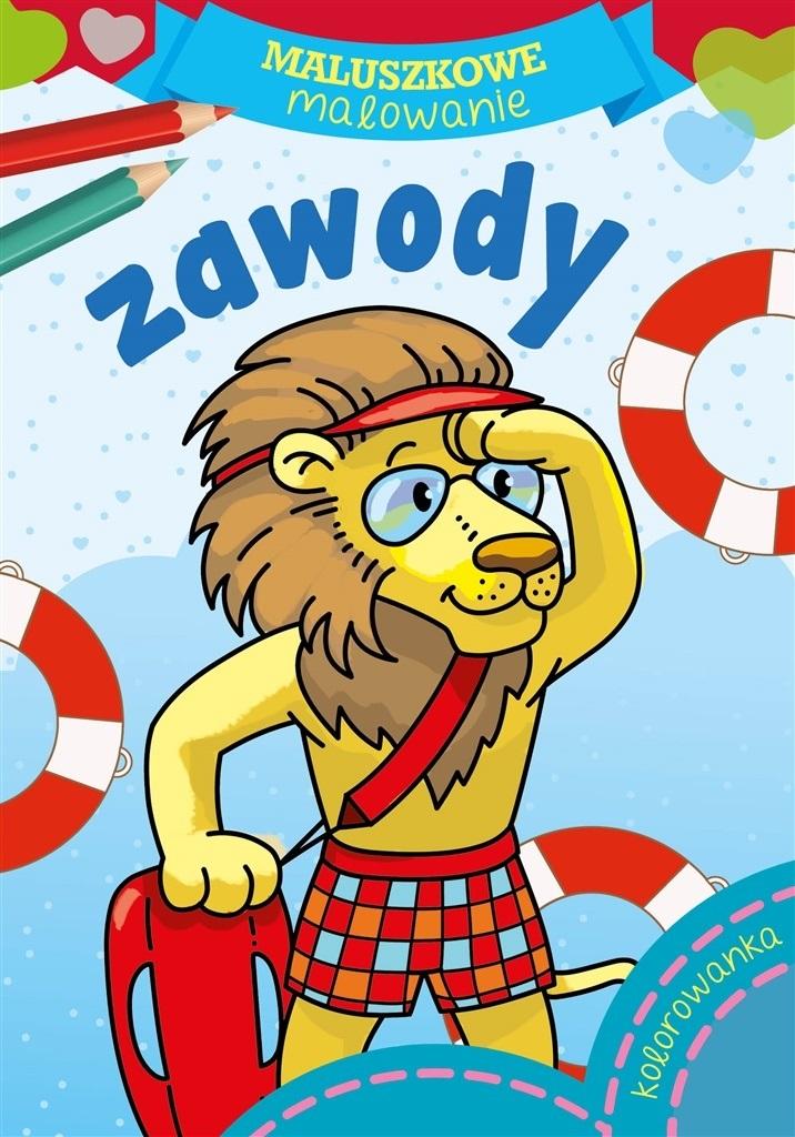 Maluszkowe malowanie. Zawody - Wydawnictwo Skrzat - książka
