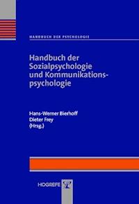 Handbuch der Sozialpsychologie und Kommunikationspsychologie -  - ebook