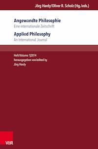 Angewandte Philosophie. Eine internationale Zeitschrift / Applied Philosophy. An International Journal - - ebook