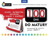 100 dni do matury. Polski, matematyka, angielski: Porady i powtórki (2016) - zbiorowa praca - książka