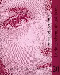 Lecciones sobre metafísica de lo bello - Arthur Schopenhauer - ebook