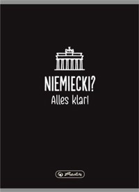 Zeszyt A5/60k kratka - J. Niemiecki -  - książka