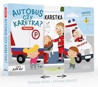 Rozsuwanki-niespodzianki Autobus czy karetka? Pojazdy - Młodnicka Magdalena - książka