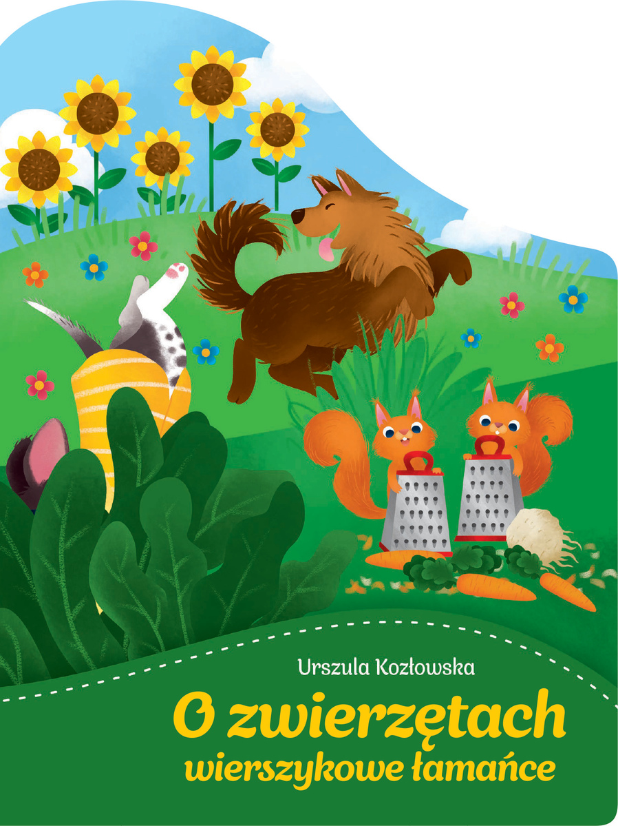 O zwierzętach wierszykowe łamańce - Urszula Kozłowska, Natalia Berlik (ilustr.) - książka