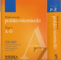 Wielki słownik polsko niemiecki Tom 1-2 - Piprek Jan - książka