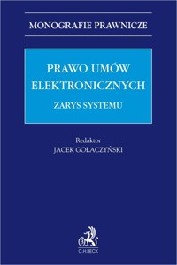 Prawo umów elektronicznych. -  - książka