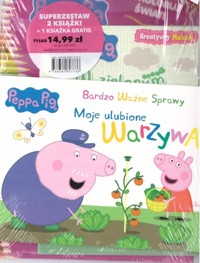 Zestaw 3 książeczek: Świnka Peppa - zbiorowa praca - książka