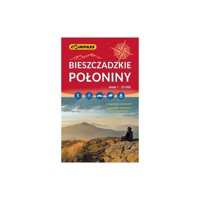 Bieszczadzkie Połoniny 1:25 000 -  - książka