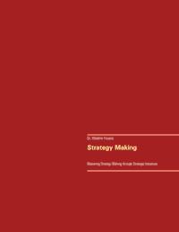 Strategy Making - Wladimir Kovacic - ebook
