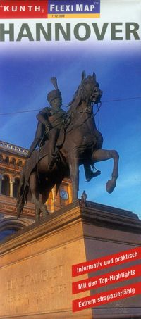 Flexi Map Hannover plan miasta 1:12 500 -  - książka