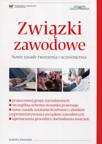 Związki zawodowe - Zawacka Izabela - książka