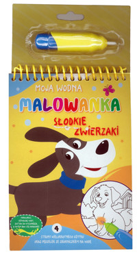 Moja wodna malowanka. Słodkie zwierzaki - zbiorowa praca - książka