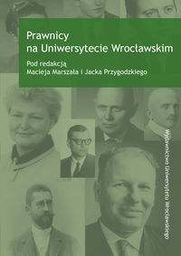 Prawnicy na Uniwersytecie Wrocławskim -  - książka