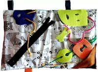 Książeczka sensoryczno-manipulacyjna Radosne pieski -  - książka