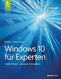 Windows 10 für Experten - Ed Bott - ebook
