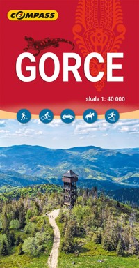 Gorce. Mapa turystyczna w skali 1: 40 000 - zbiorowa praca - książka