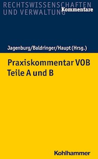 Praxiskommentar VOB - Teile A und B - Inge Jagenburg - ebook