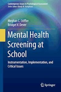 Mental Health Screening at School - Meghan C. Stiffler - ebook