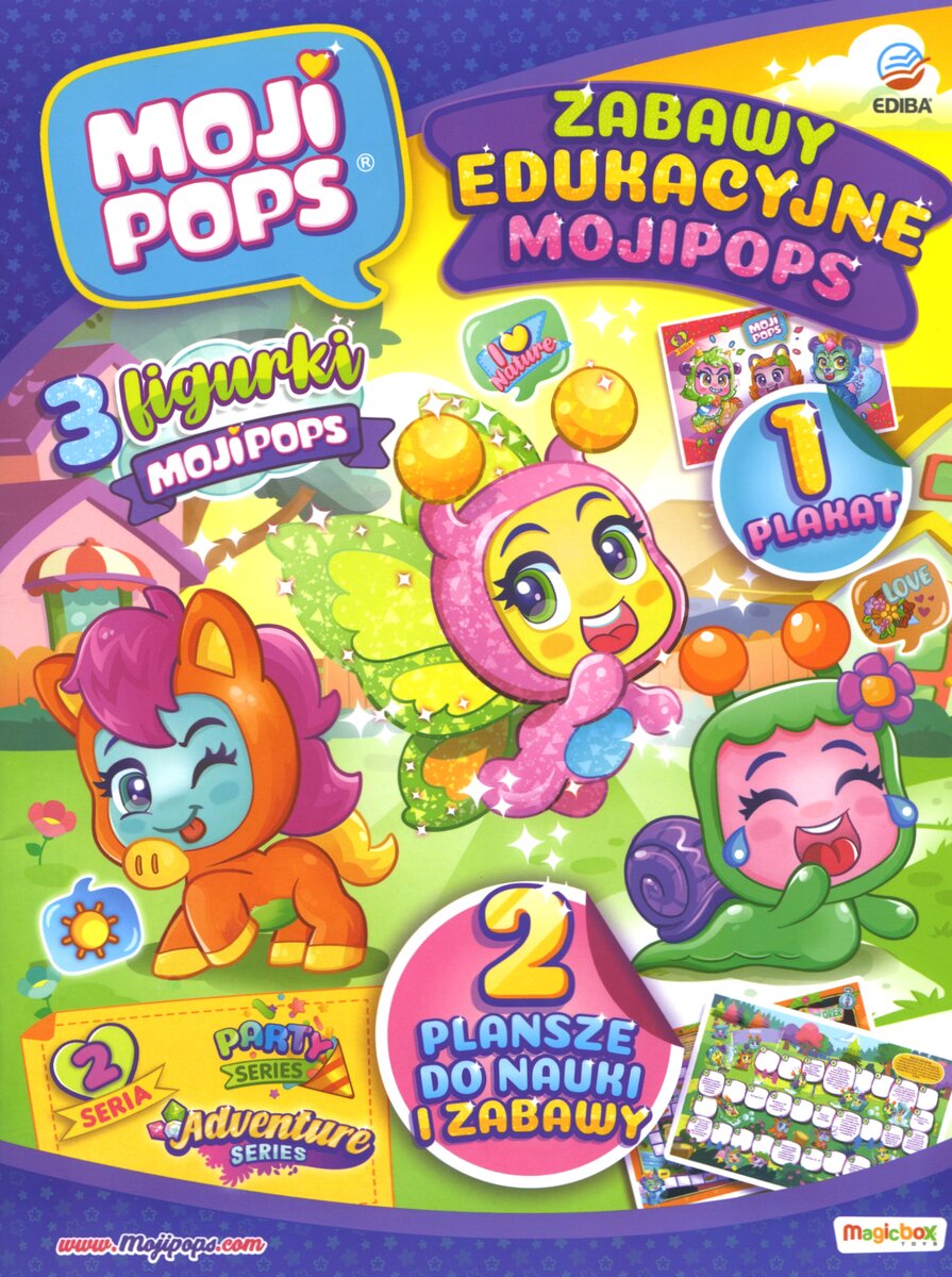 MojiPops. Zabawy edukacyjne 1 - zbiorowa praca - książka