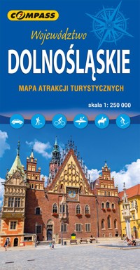 Województwo dolnośląskie. Mapa atrakcji turystycznych  w skali 1: 250 000 - zbiorowa praca - książka