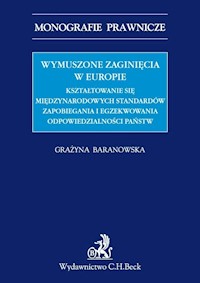 Wymuszone zaginięcia w Europie - Grażyna Baranowska - książka