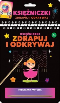 Zdrapuj i odkrywaj Księżniczki -  - książka