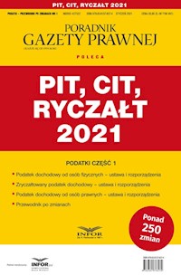 PIT CIT Ryczałt 2021 Podatki Część 1 -  - książka