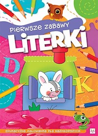 Pierwsze zabawy literki -  - książka
