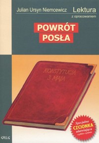 Powrót posła. Lektura z opracowaniem - Julian Ursyn Niemcewicz - książka