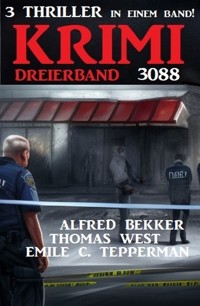 Krimi Dreierband 3088 - Alfred Bekker - ebook
