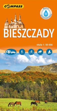 Bieszczady mapa 1:50 000 -  - książka