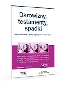 Darowizny, testamenty, spadki - Jamborska Eliza - książka