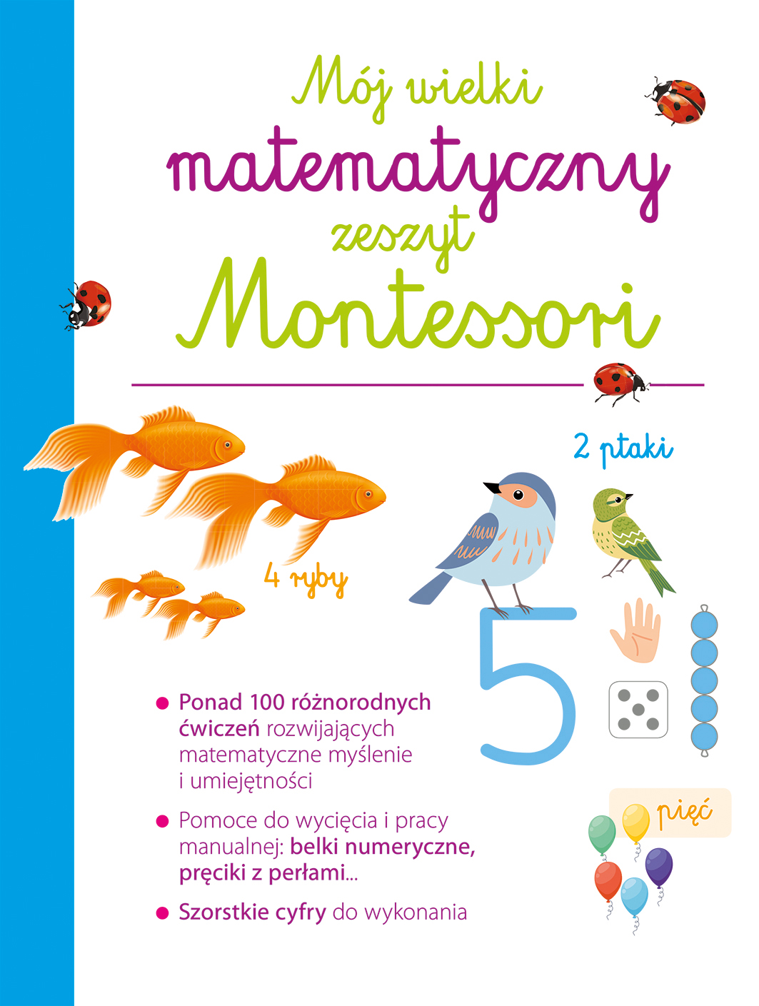 Mój wielki matematyczny zeszyt Montessori - zbiorowa praca - książka