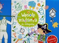 Wesołe zadania dla chłopców Naklejaj i baw się - Wiśniewska Anna - książka