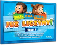Raz dwa trzy Już liczymy klasa 3 - Kurdziel Marta - książka