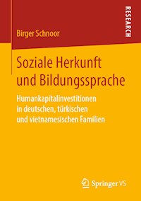 Soziale Herkunft und Bildungssprache - Birger Schnoor - ebook