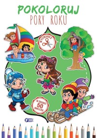 Pokoloruj Pory Roku - zbiorowa praca - książka