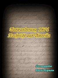 Auswanderung 1874 - Barni Bigman - ebook