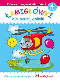 Łamigłówki dla małej główki 4 lata - Molenda Maria - książka