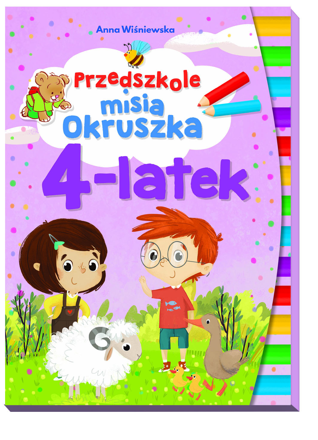Przedszkole misia Okruszka 4-latek - Wiśniewska Anna - książka