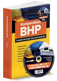 Kompendium BHP Tom 1 poradnik dla służby bhp i pracodawców + płyta CD z wzorami dokumentów -  - książka