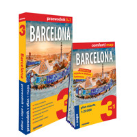 Barcelona 3w1 przewodnik + atlas + mapa - Larysa Rogala - książka