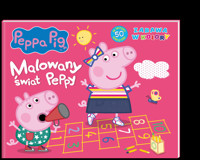 Peppa Pig. Zabawa w kolory. Malowany świat Peppy - zbiorowa praca - książka