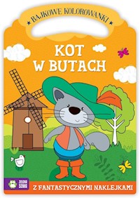 Bajkowe kolorowanki. Kot w butach -  - książka