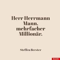 Herr Herrmann Mann, mehrfacher Millionär. - Steffen Berster - ebook