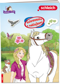 SCHLEICH Horse Club Kolorowanka z naklejkami -  - książka