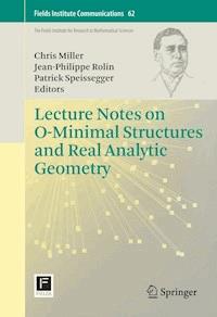 Lecture Notes on O-Minimal Structures and Real Analytic Geometry -  - ebook