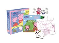 Peppa Pig Czytaj! Koloruj! Baw się! -  - książka