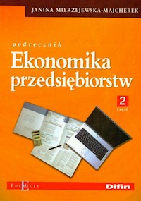 Ekonomika przedsiębiorstw Podręcznik część 2 -  - książka